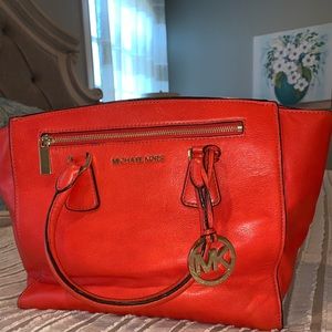 Orange Michael Kors Bag
